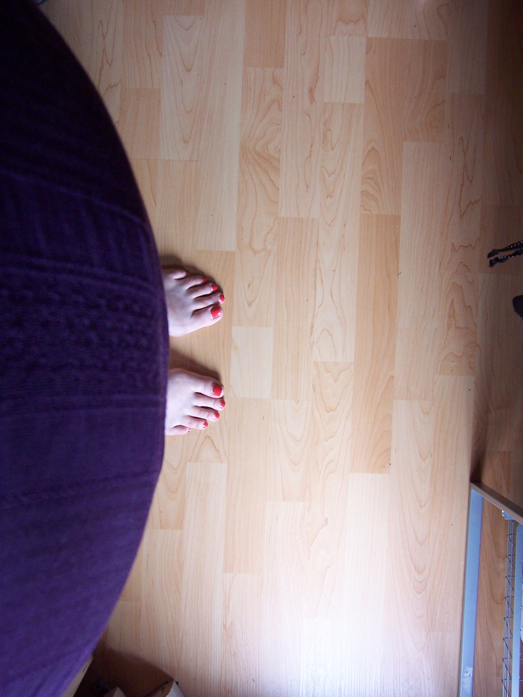Yes I can still see my toes!