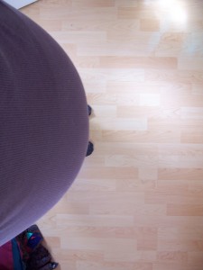 Top down view, 36 weeks