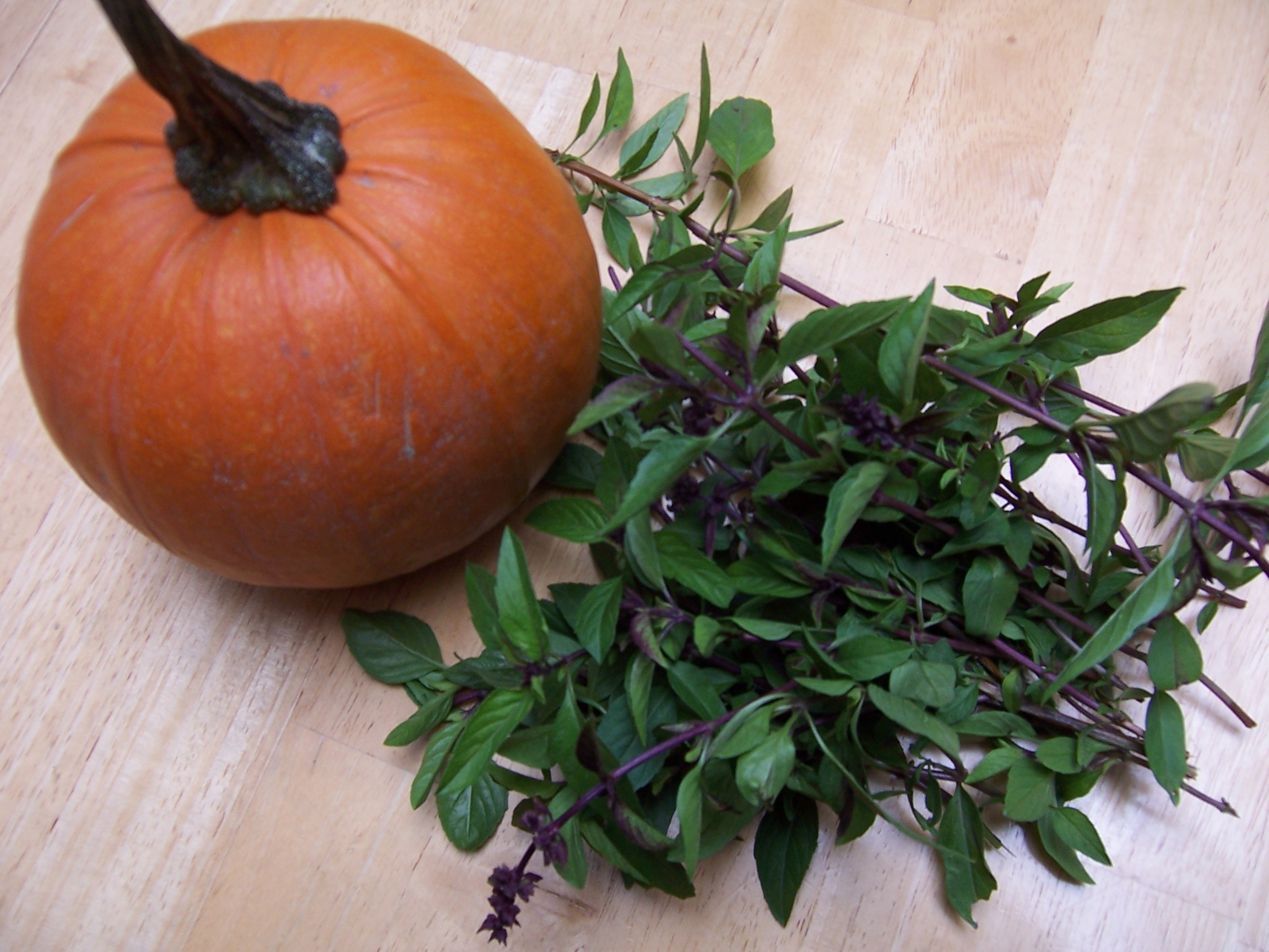 pumpkin basil