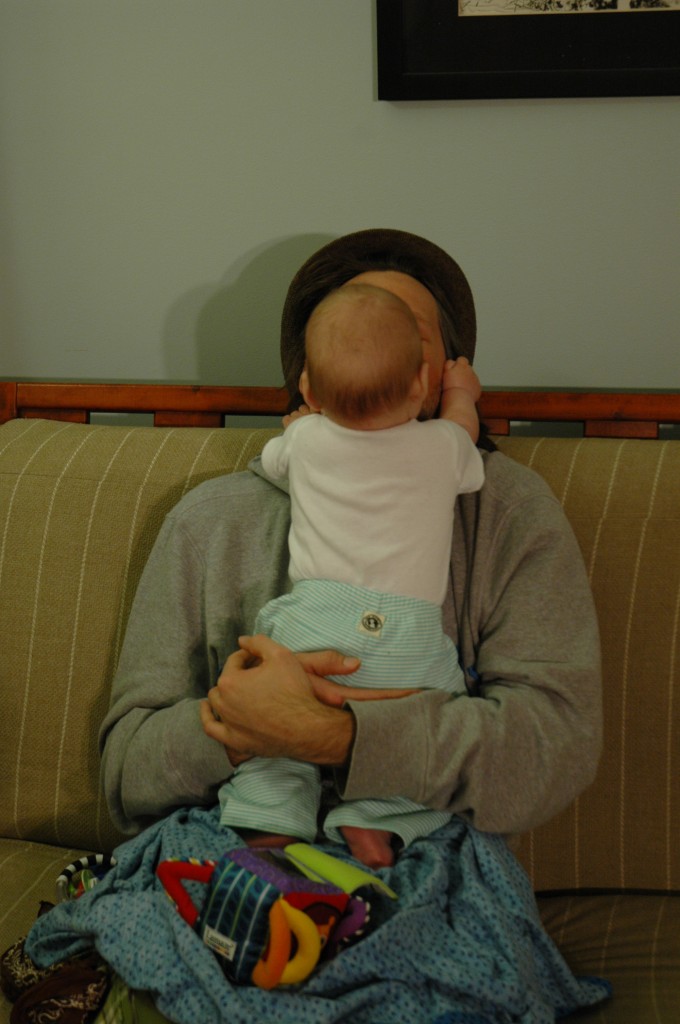 Finn and papa Finn and papa