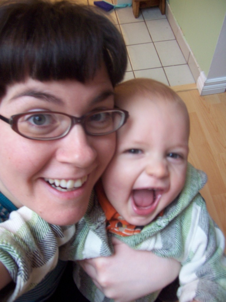 Mama and boy
